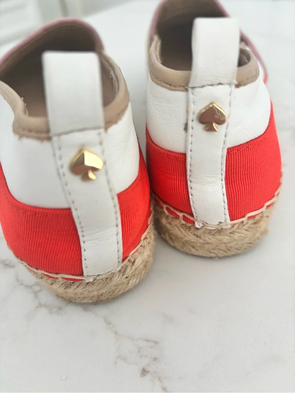 kate spade Multicolor Striped Espadrilles - Mint, Navy, Yellow, White, Pink